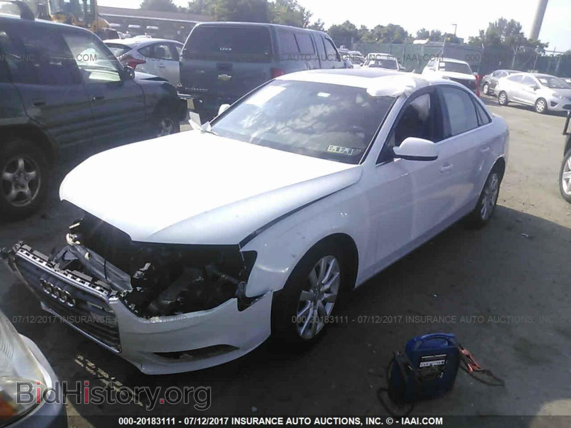 2013 Audi A4 - VIN: WAUBFAFL8DN025166 - Photo 2