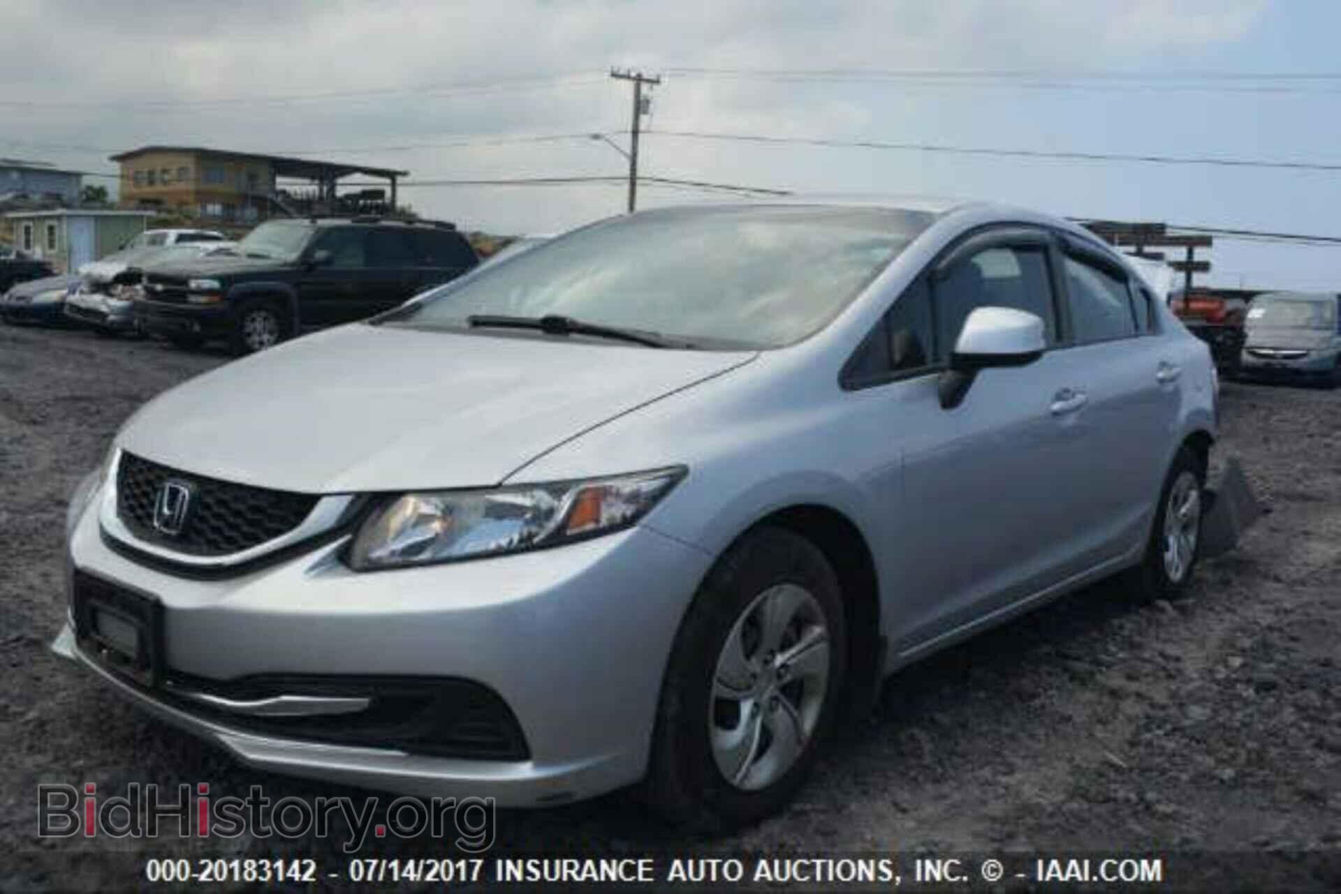 2013 Honda Civic - VIN: 2HGFB2F57DH578487 - Photo 2