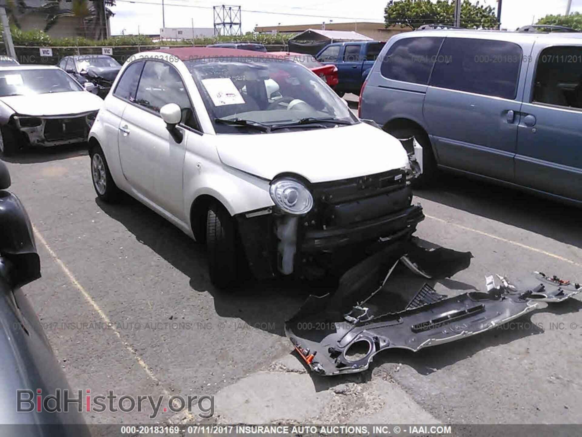 Photo 3C3CFFDR0CT379844 - Fiat 500 2012