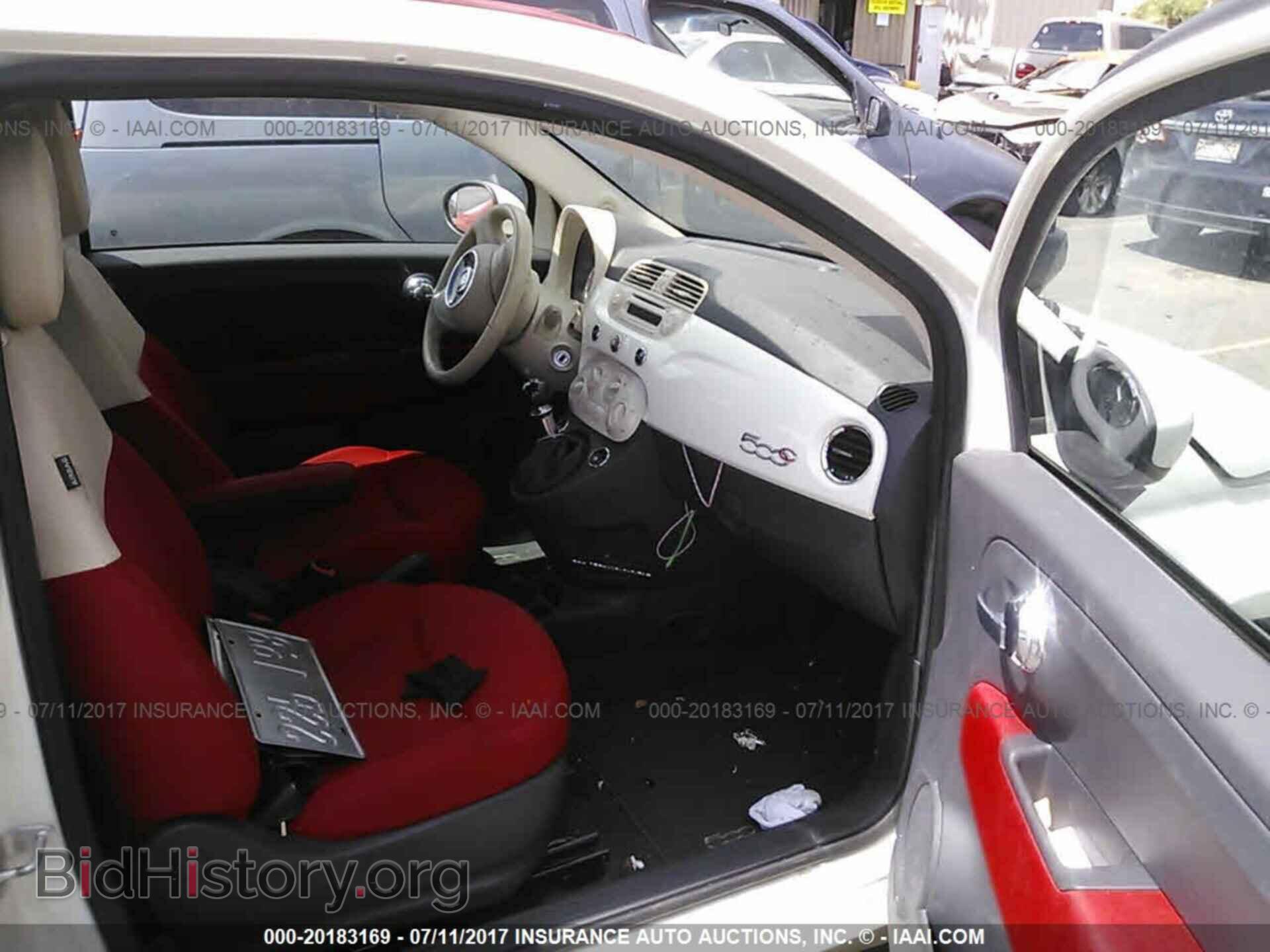 2012 Fiat 500 - VIN: 3C3CFFDR0CT379844 - Фото 5