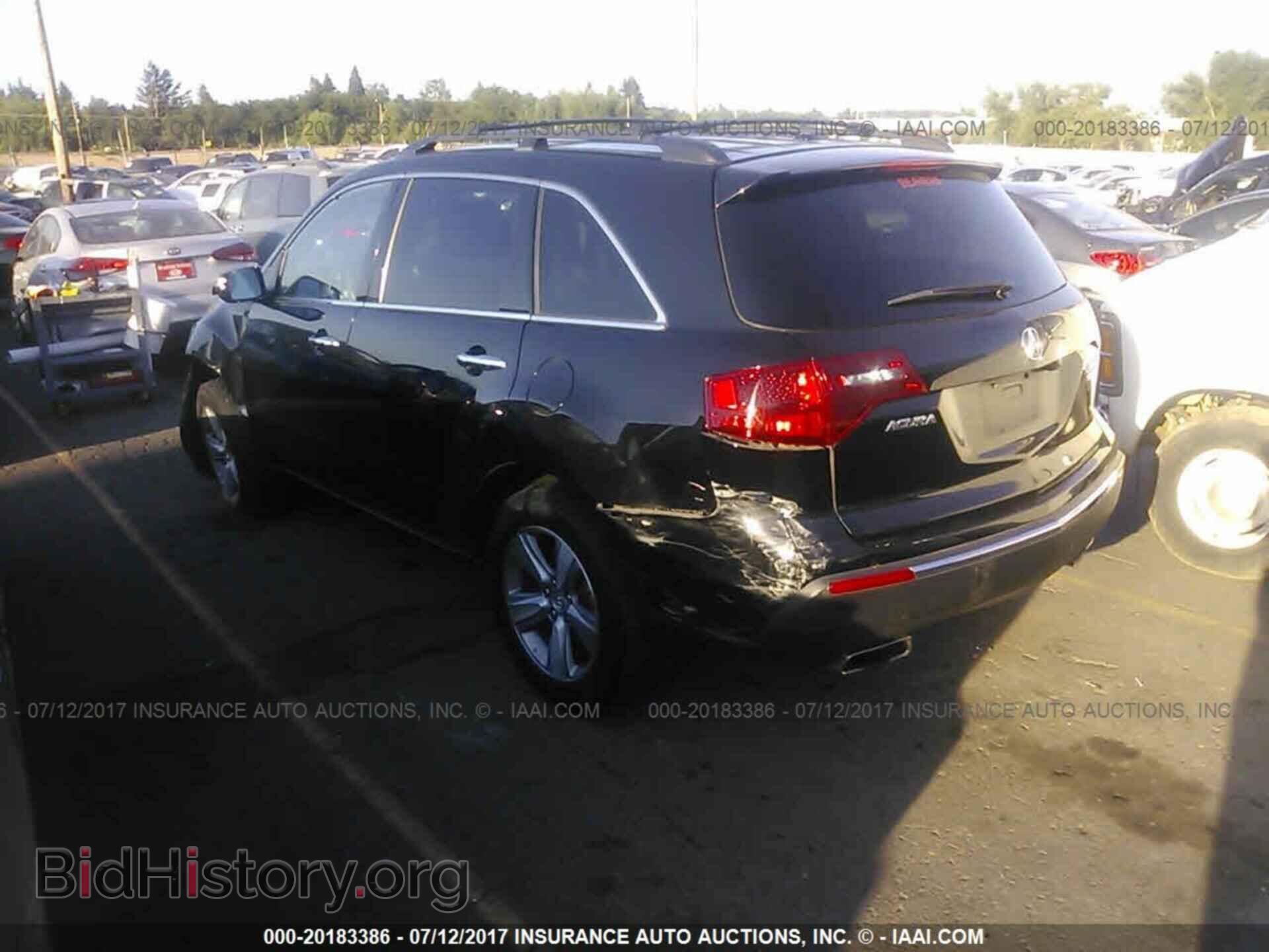 2011 Acura Mdx - VIN: 2HNYD2H20BH545200 - Фото 3
