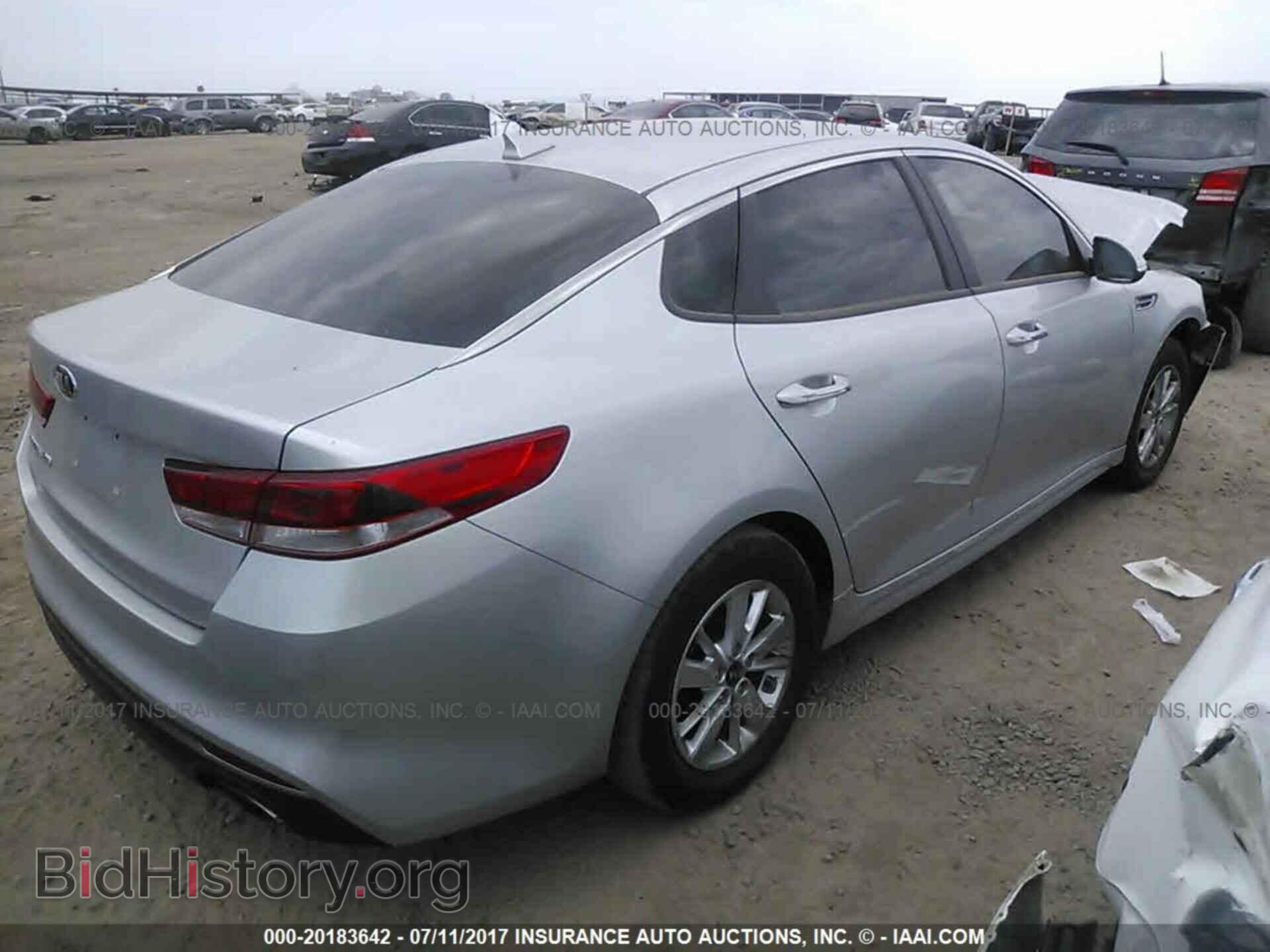 2017 Kia Optima - VIN: 5XXGT4L32HG148826 - Фото 4