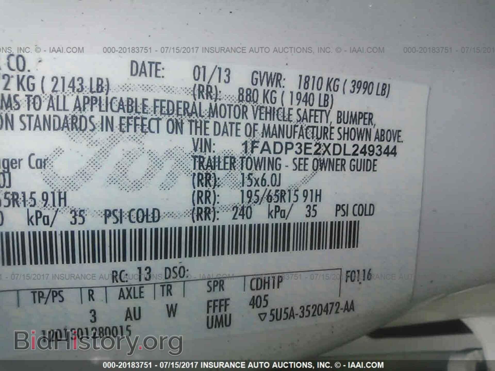 2013 Ford Focus - VIN: 1FADP3E2XDL249344 - Photo 9