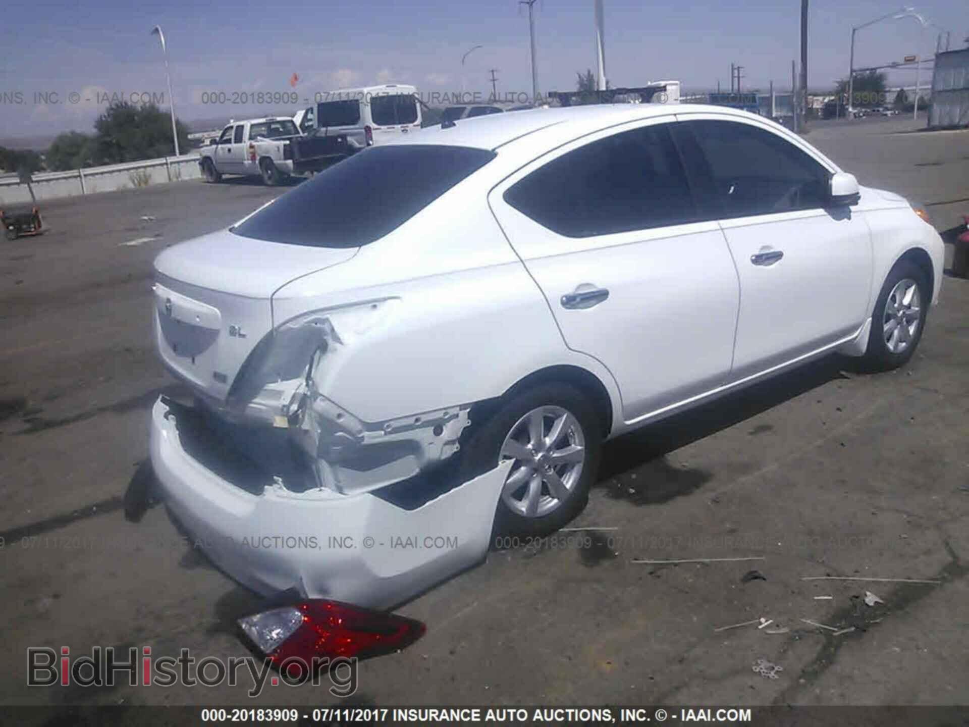 2012 Nissan Versa - VIN: 3N1CN7AP5CL929792 - Фото 4