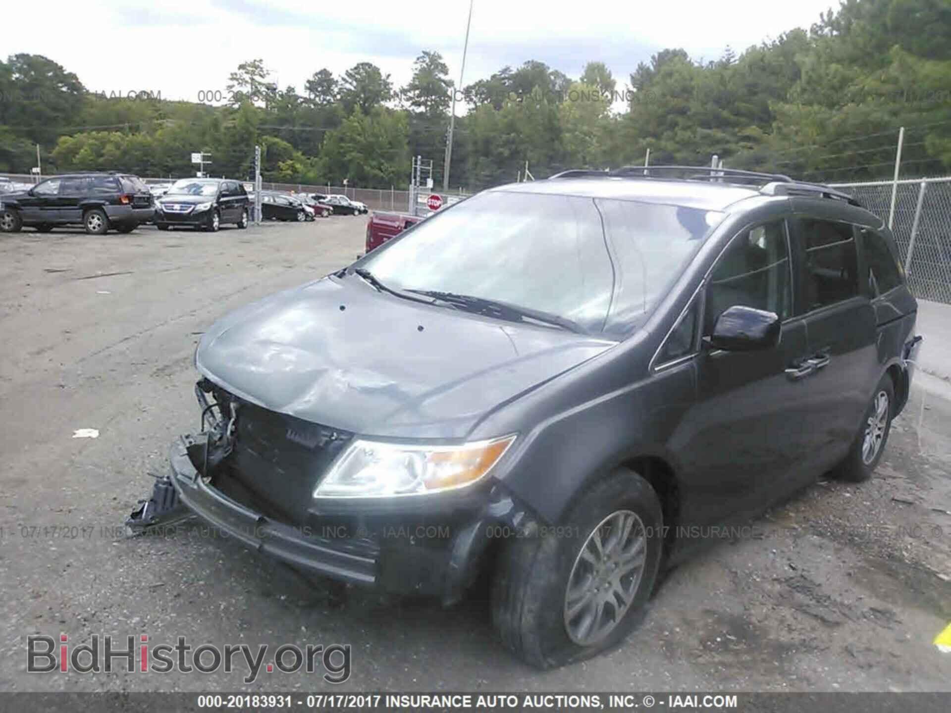 2012 Honda Odyssey - VIN: 5FNRL5H61CB044213 - Фото 2