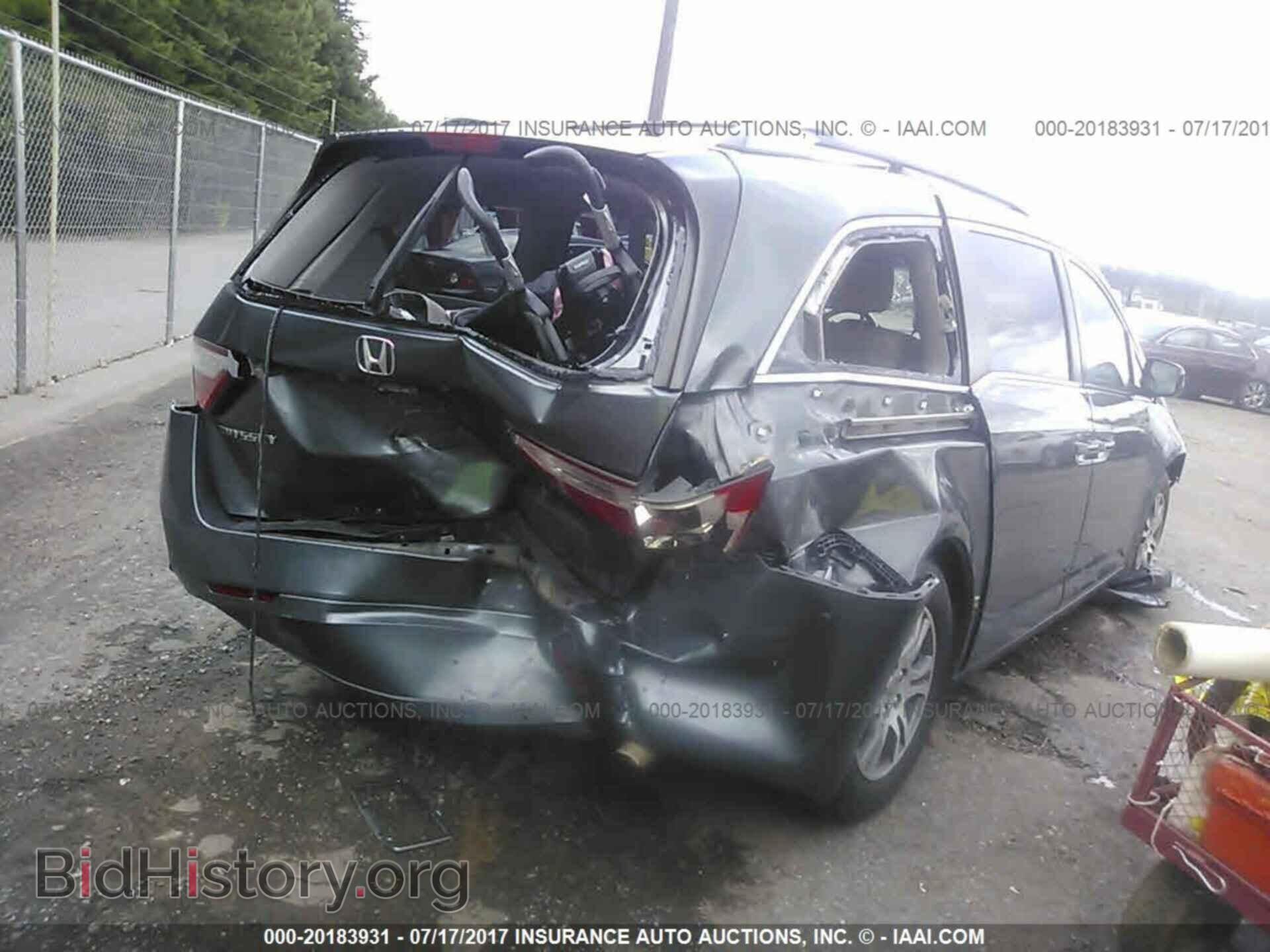 2012 Honda Odyssey - VIN: 5FNRL5H61CB044213 - Фото 4