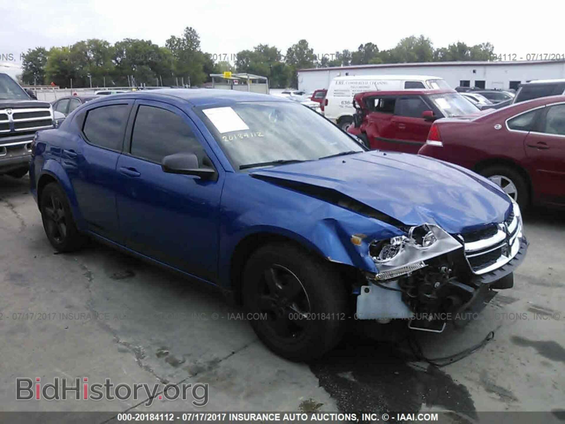 Photo 1C3CDZAB5CN242932 - Dodge Avenger 2012