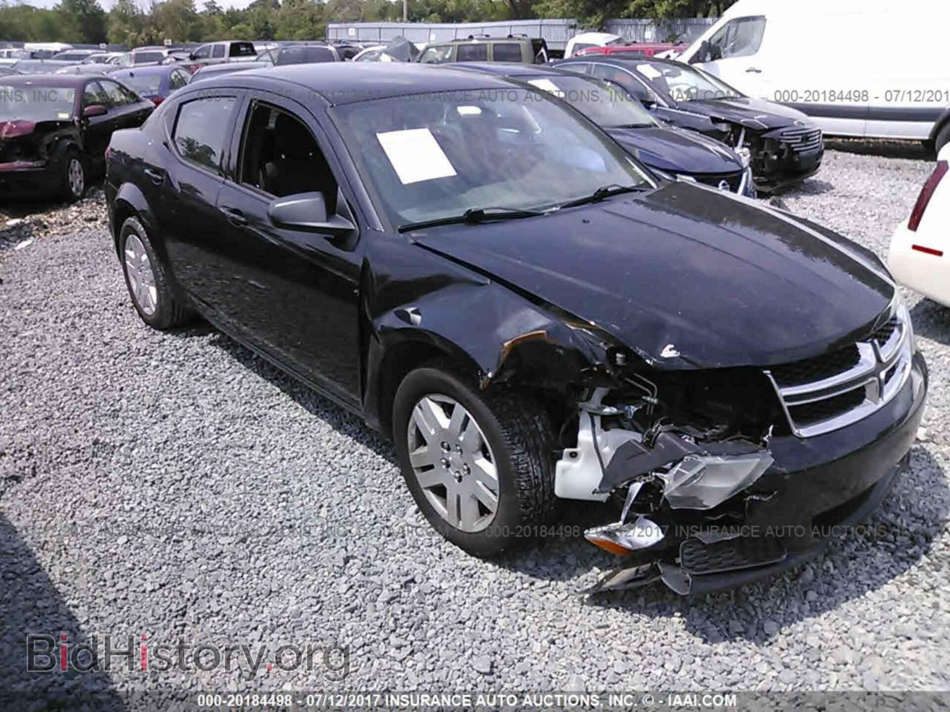 Photo 1C3CDZAB0CN252784 - Dodge Avenger 2012