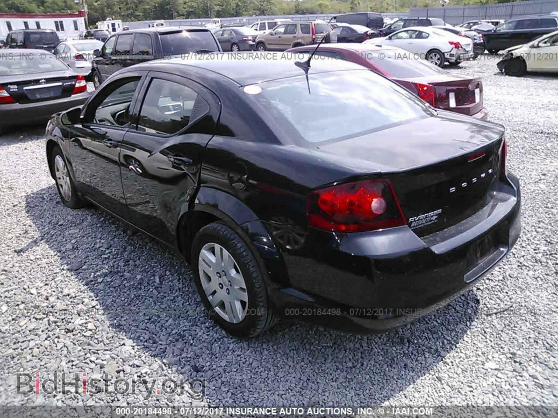 2012 Dodge Avenger - VIN: 1C3CDZAB0CN252784 - Фото 3