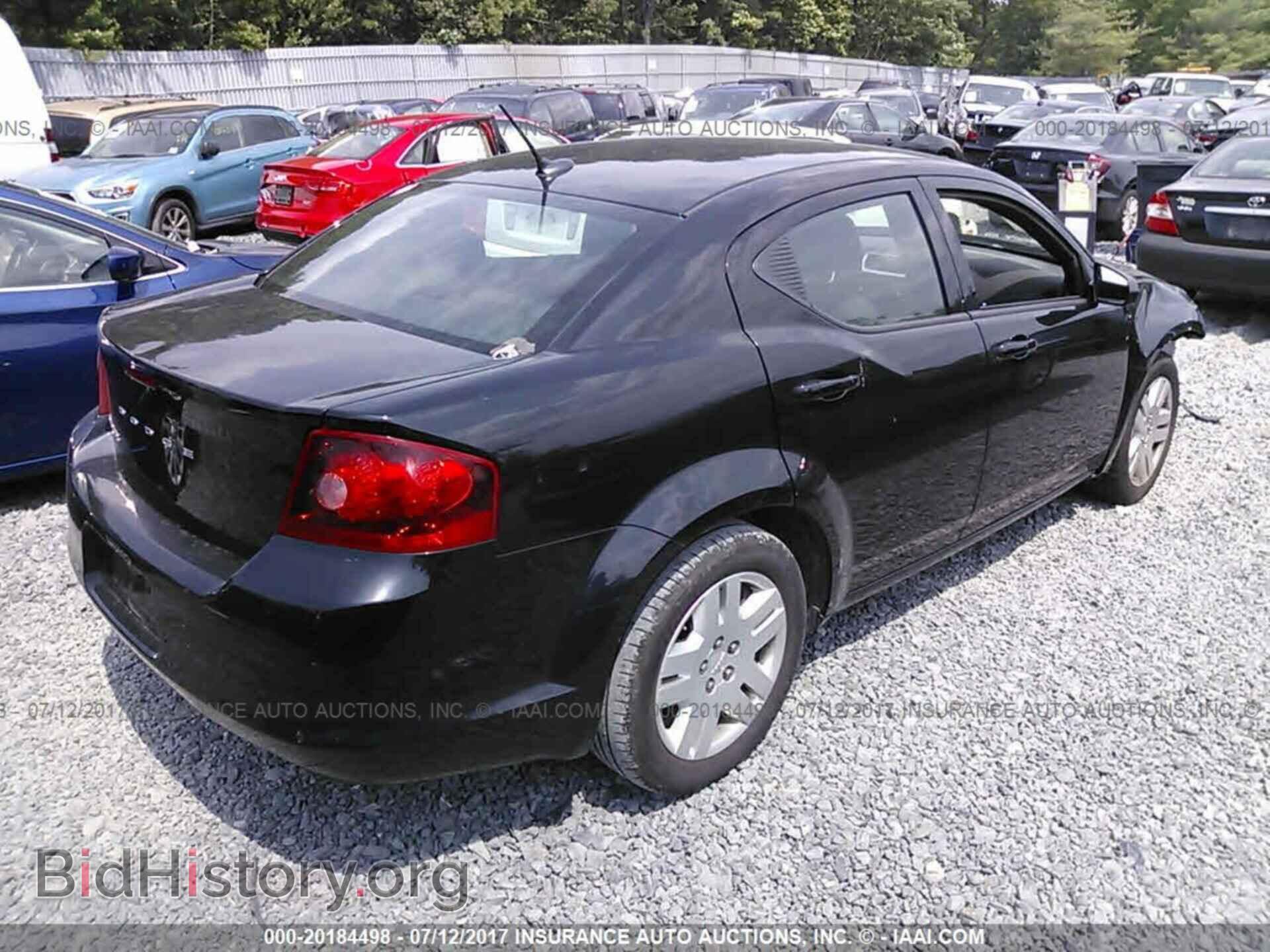 2012 Dodge Avenger - VIN: 1C3CDZAB0CN252784 - Фото 4
