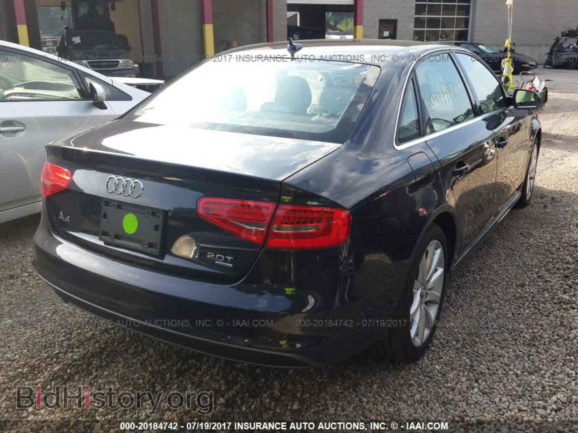 2014 Audi A4 - VIN: WAUBFAFL2EN017761 - Photo 4