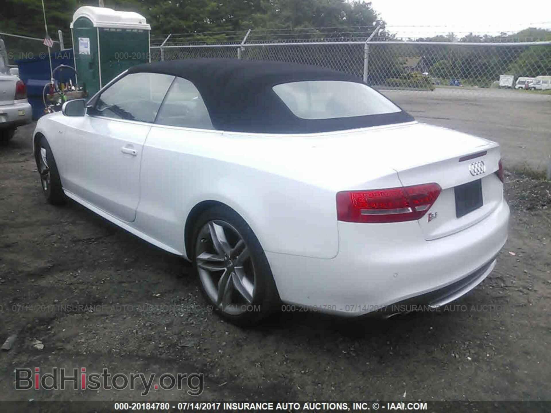 2012 Audi S5 - VIN: WAUCGAFH0CN001777 - Фото 3