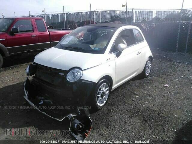2013 Fiat 500 - VIN: 3C3CFFDR9DT754325 - Фото 2