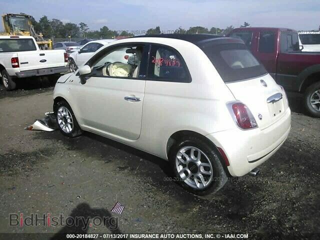 2013 Fiat 500 - VIN: 3C3CFFDR9DT754325 - Фото 3