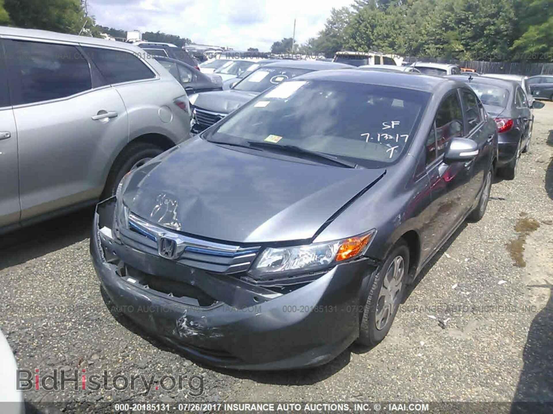 2012 Honda Civic - VIN: JHMFB4F32CS007584 - Photo 2