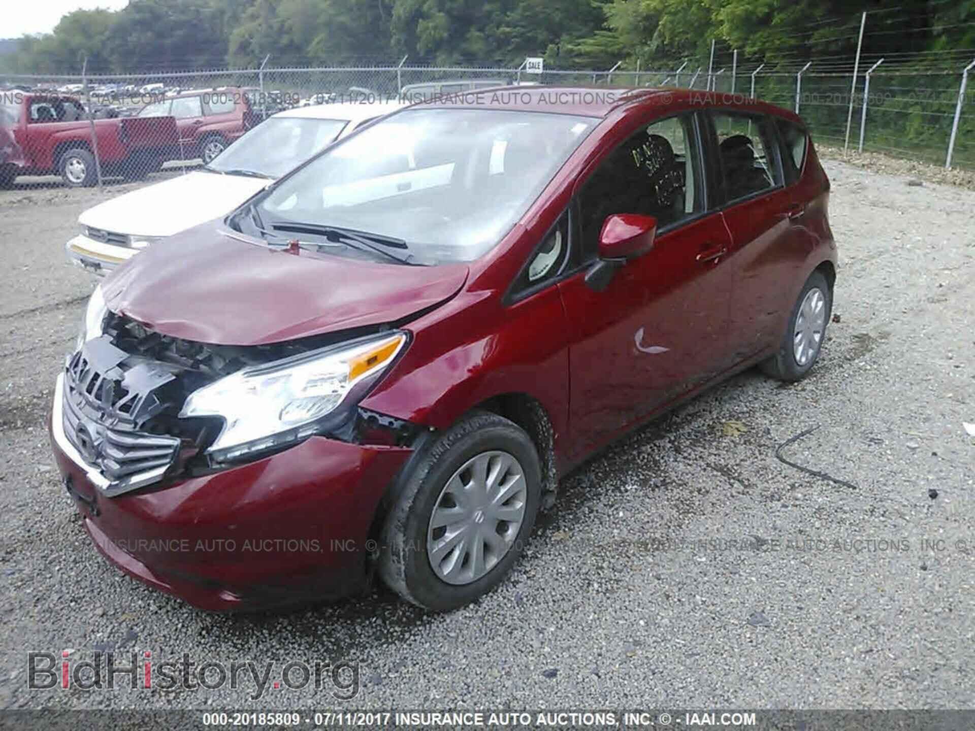 2015 Nissan Versa note - VIN: 3N1CE2CP5FL383287 - Фото 2