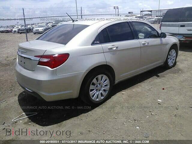 2013 Chrysler 200 - VIN: 1C3CCBAB3DN622668 - Фото 4