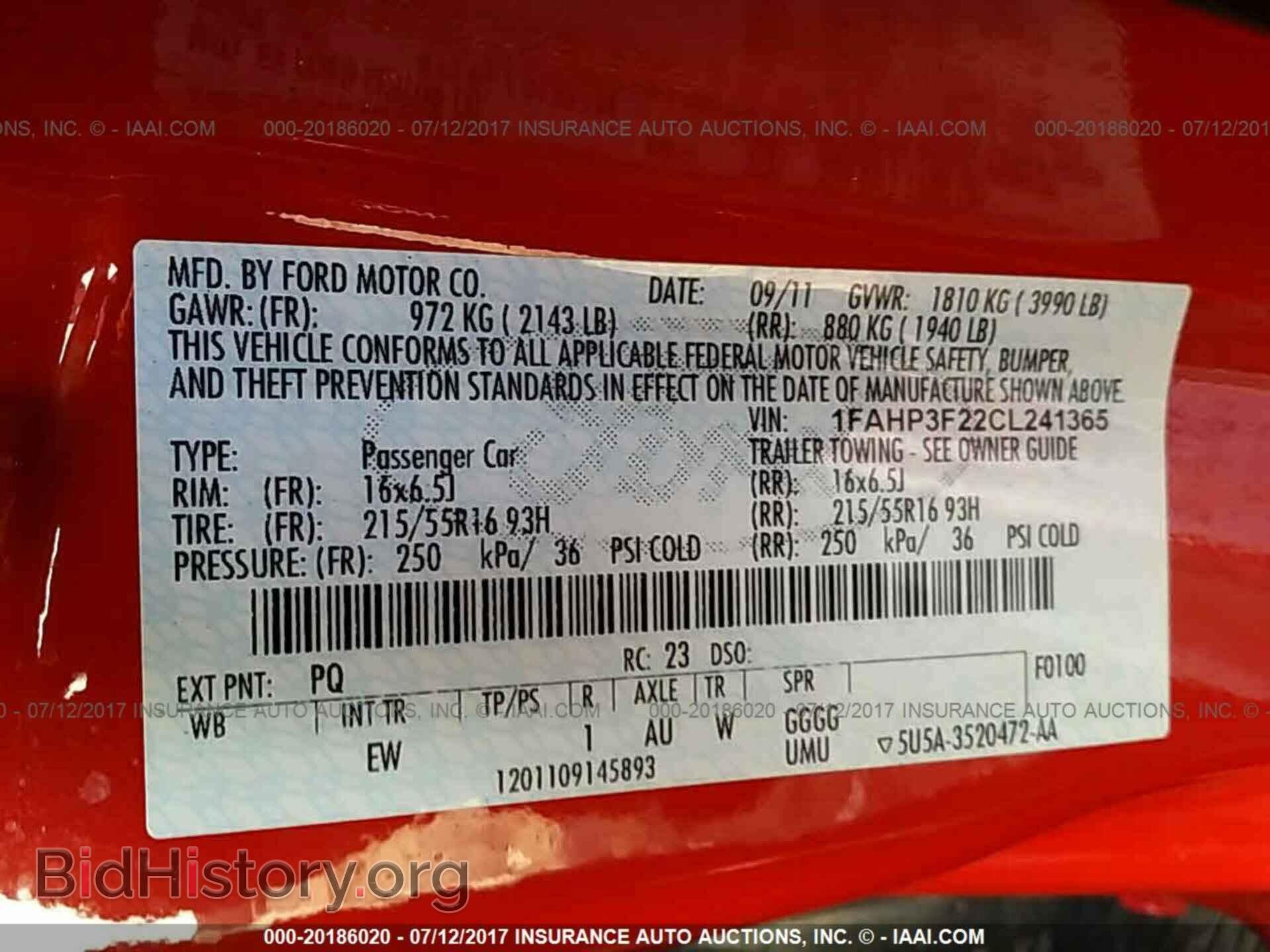 2012 Ford Focus - VIN: 1FAHP3F22CL241365 - Photo 9