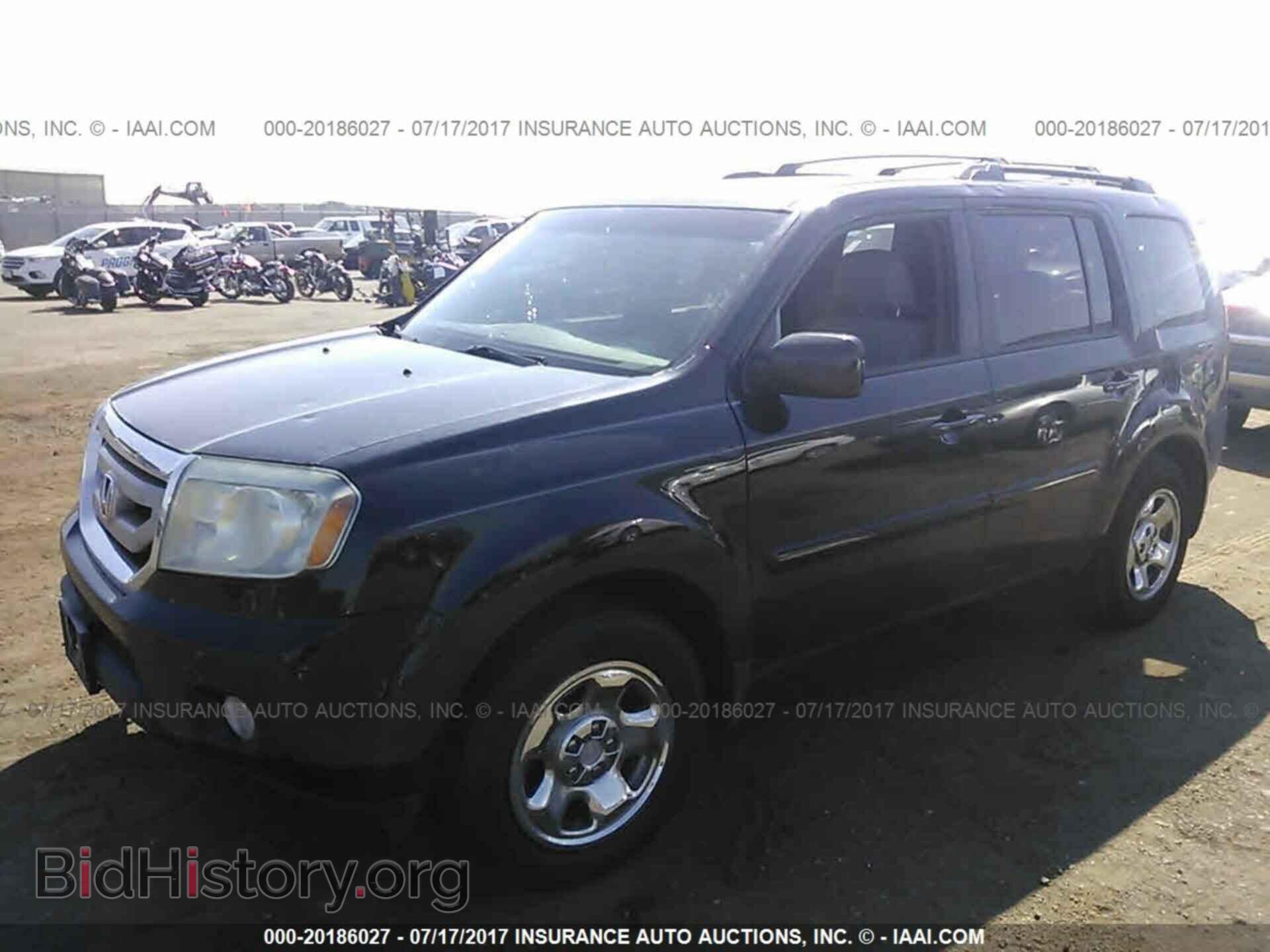 2011 Honda Pilot - VIN: 5FNYF3H43BB043844 - Фото 2