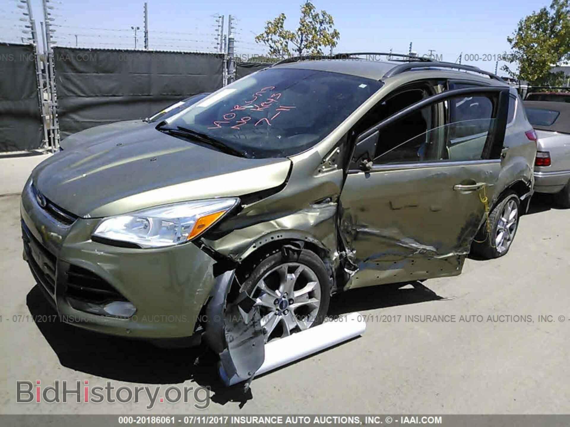 2013 Ford Escape - VIN: 1FMCU9HX0DUA09363 - Фото 2
