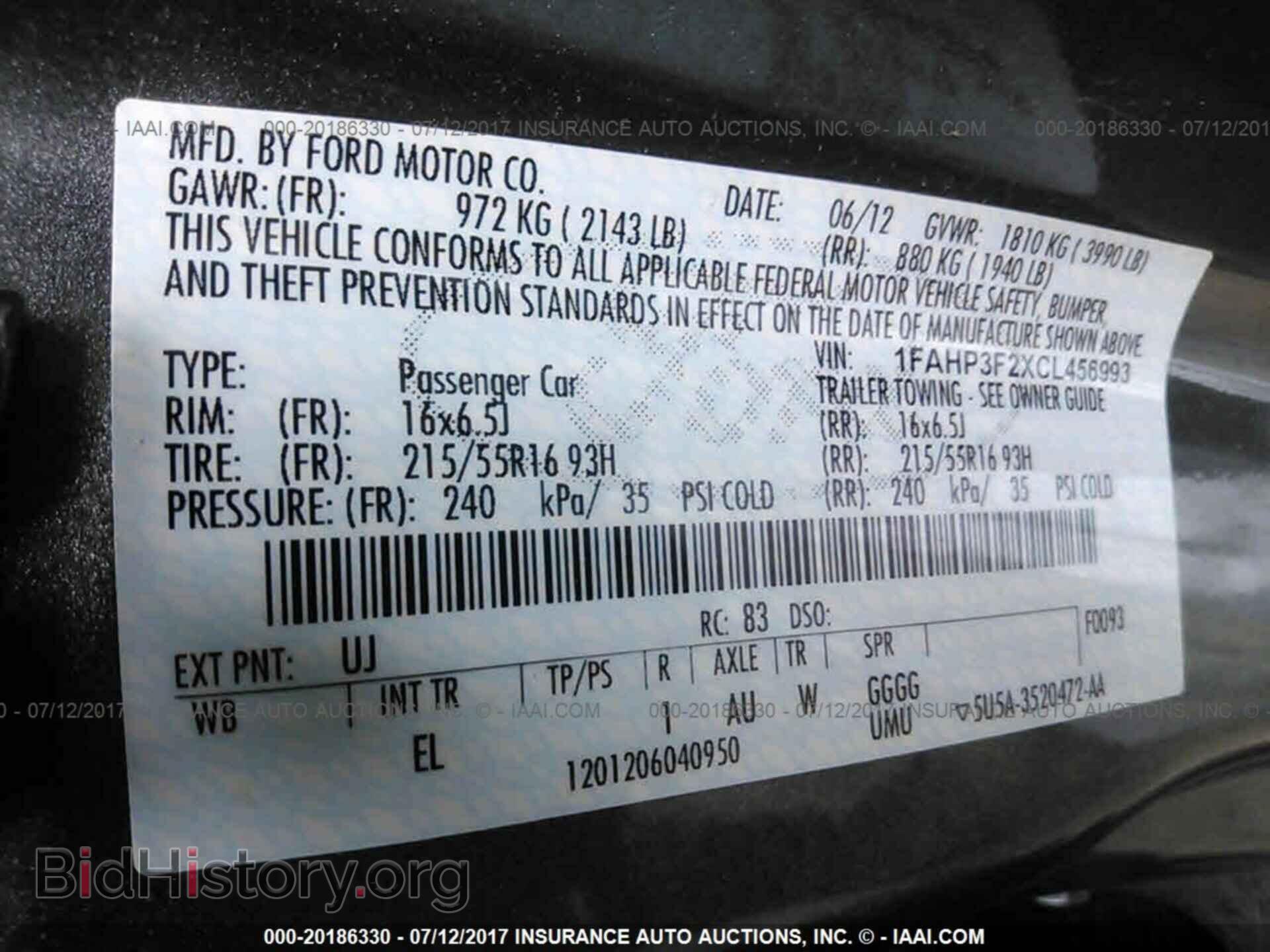 2012 Ford Focus - VIN: 1FAHP3F2XCL456993 - Photo 9