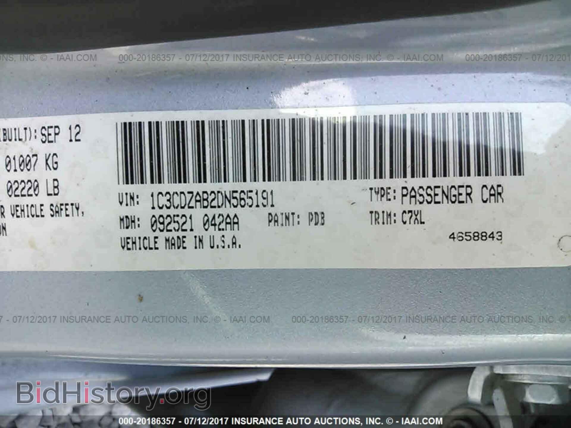 2013 Dodge Avenger - VIN: 1C3CDZAB2DN565191 - Photo 9
