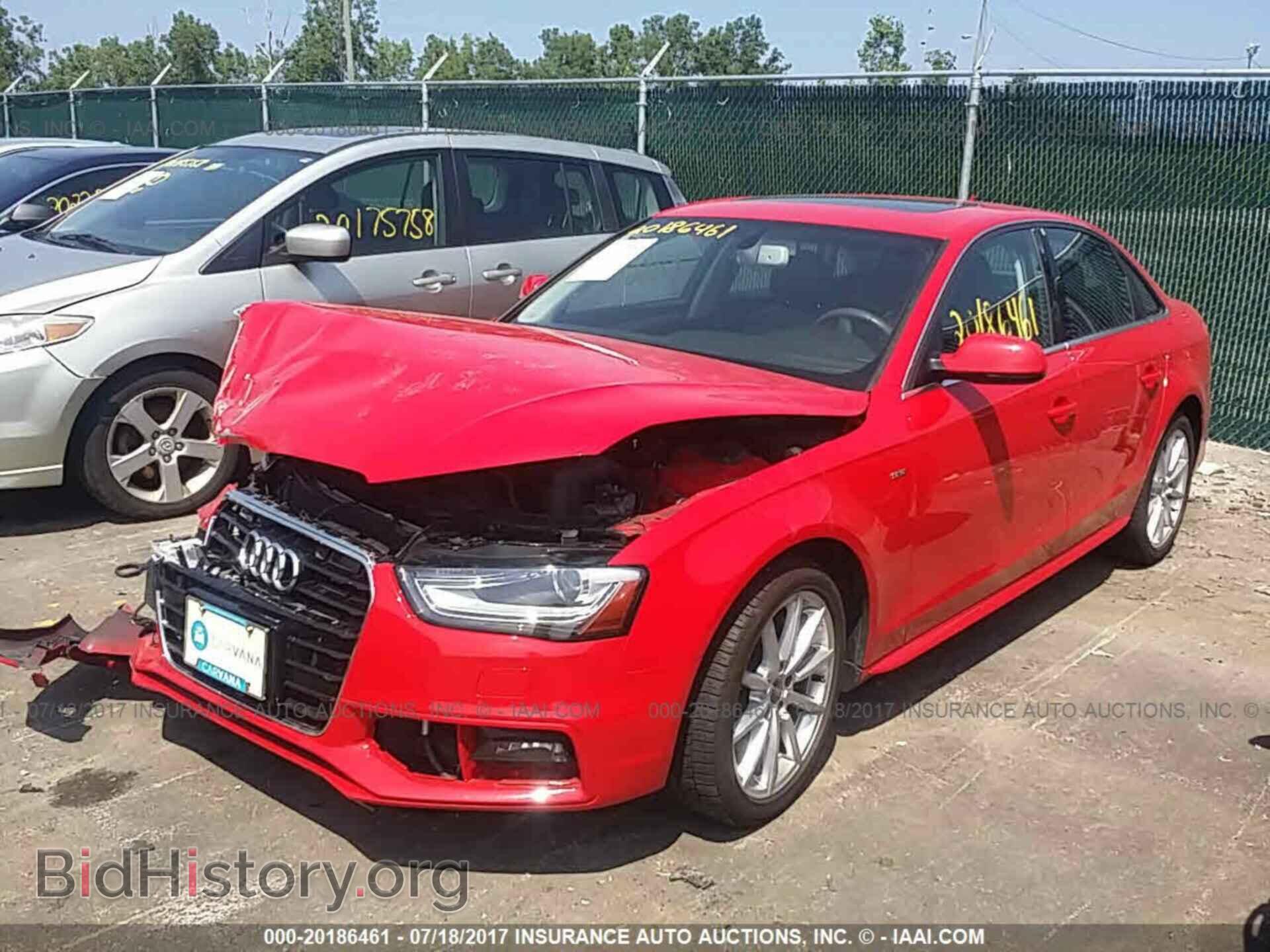 2014 Audi A4 - VIN: WAUEFAFL1EA041523 - Фото 2