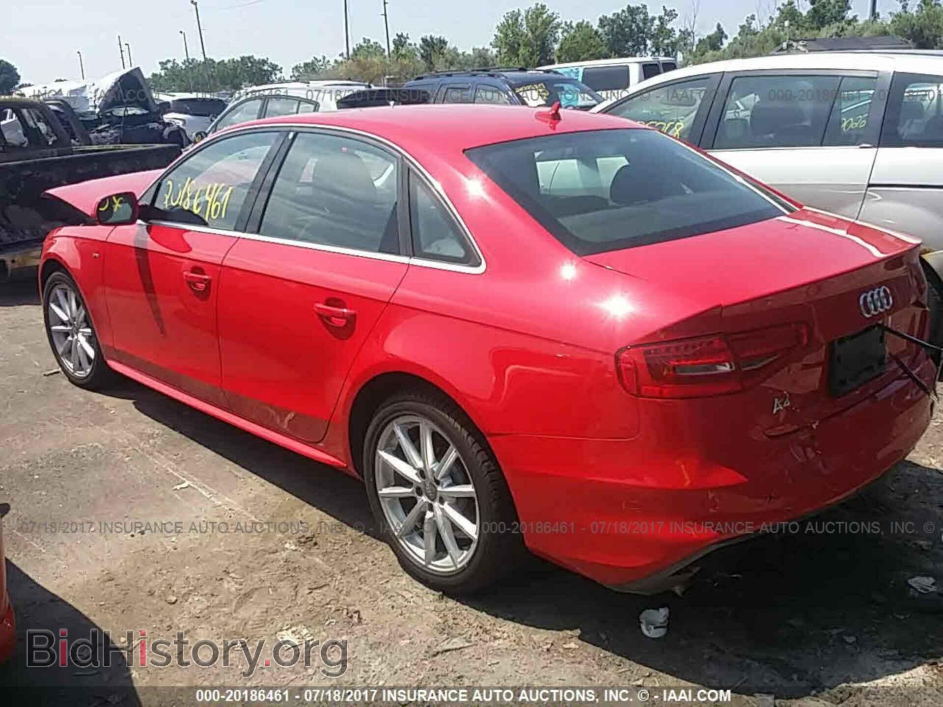 2014 Audi A4 - VIN: WAUEFAFL1EA041523 - Фото 3