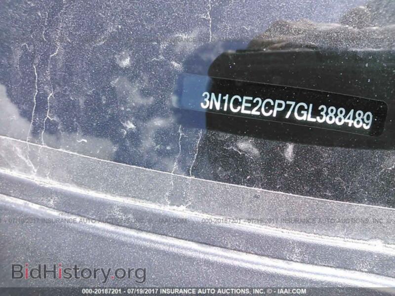 2016 Nissan VERSA NOTE (VIN 3N1CE2CP7GL388489) — фото 9 из 10