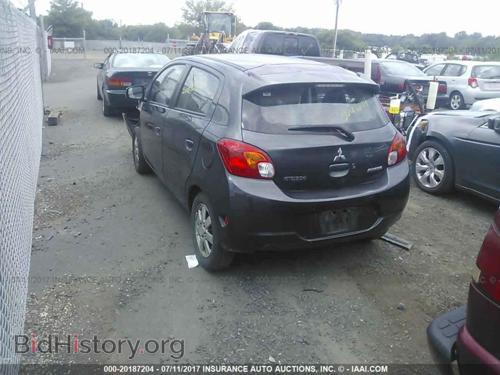 2014 Mitsubishi Mirage - VIN: ML32A4HJ2EH003066 - Фото 3