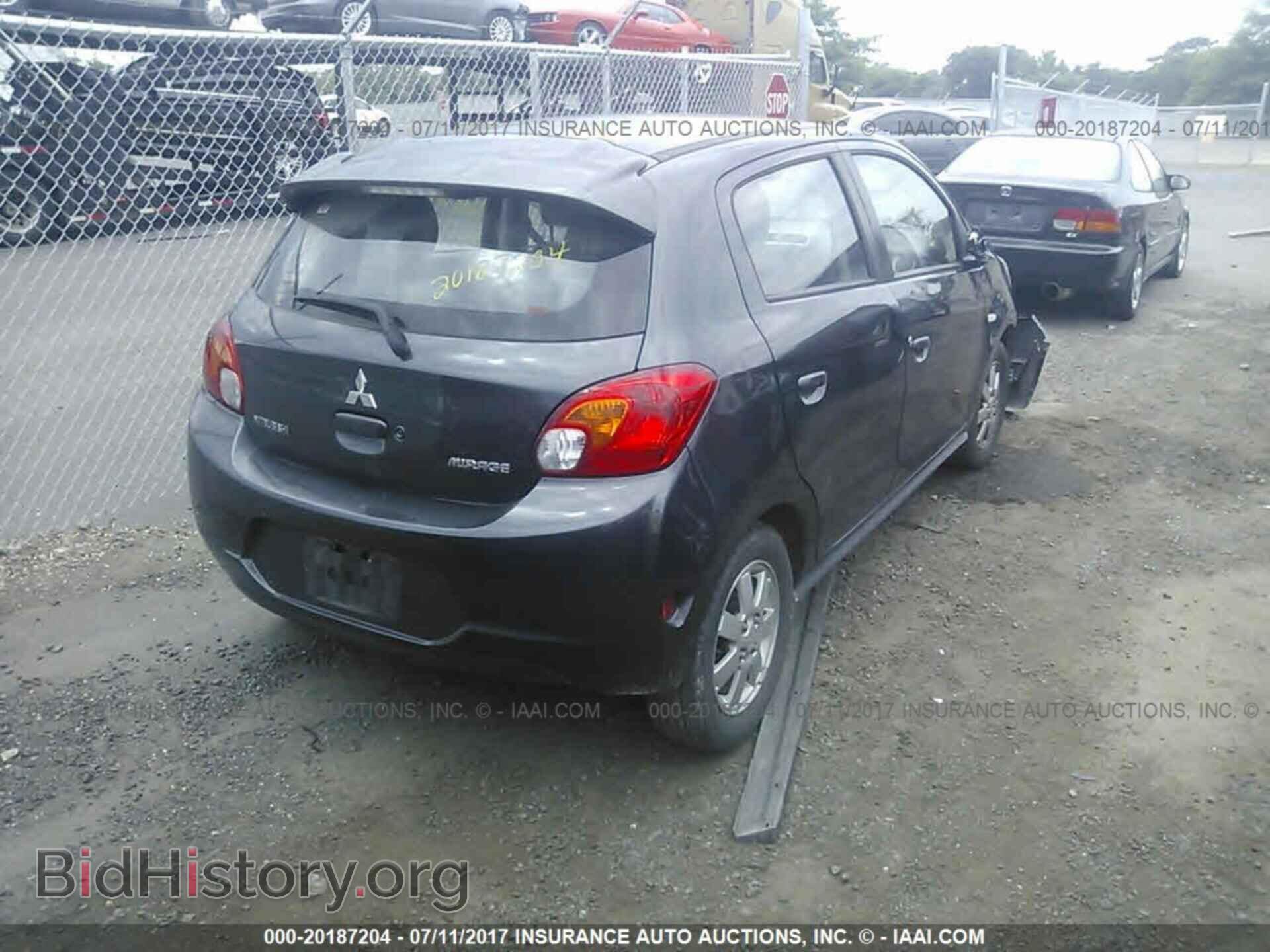 2014 Mitsubishi Mirage - VIN: ML32A4HJ2EH003066 - Фото 4