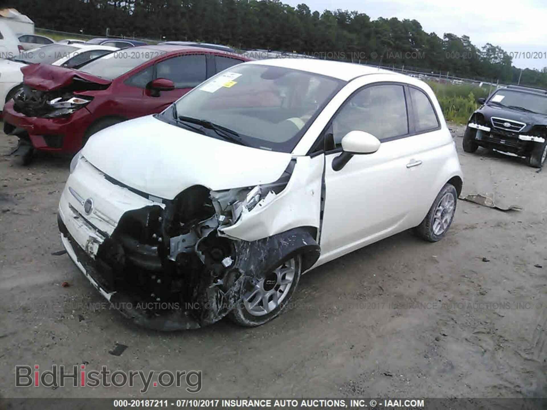 2015 Fiat 500 - VIN: 3C3CFFAR3FT624838 - Photo 2