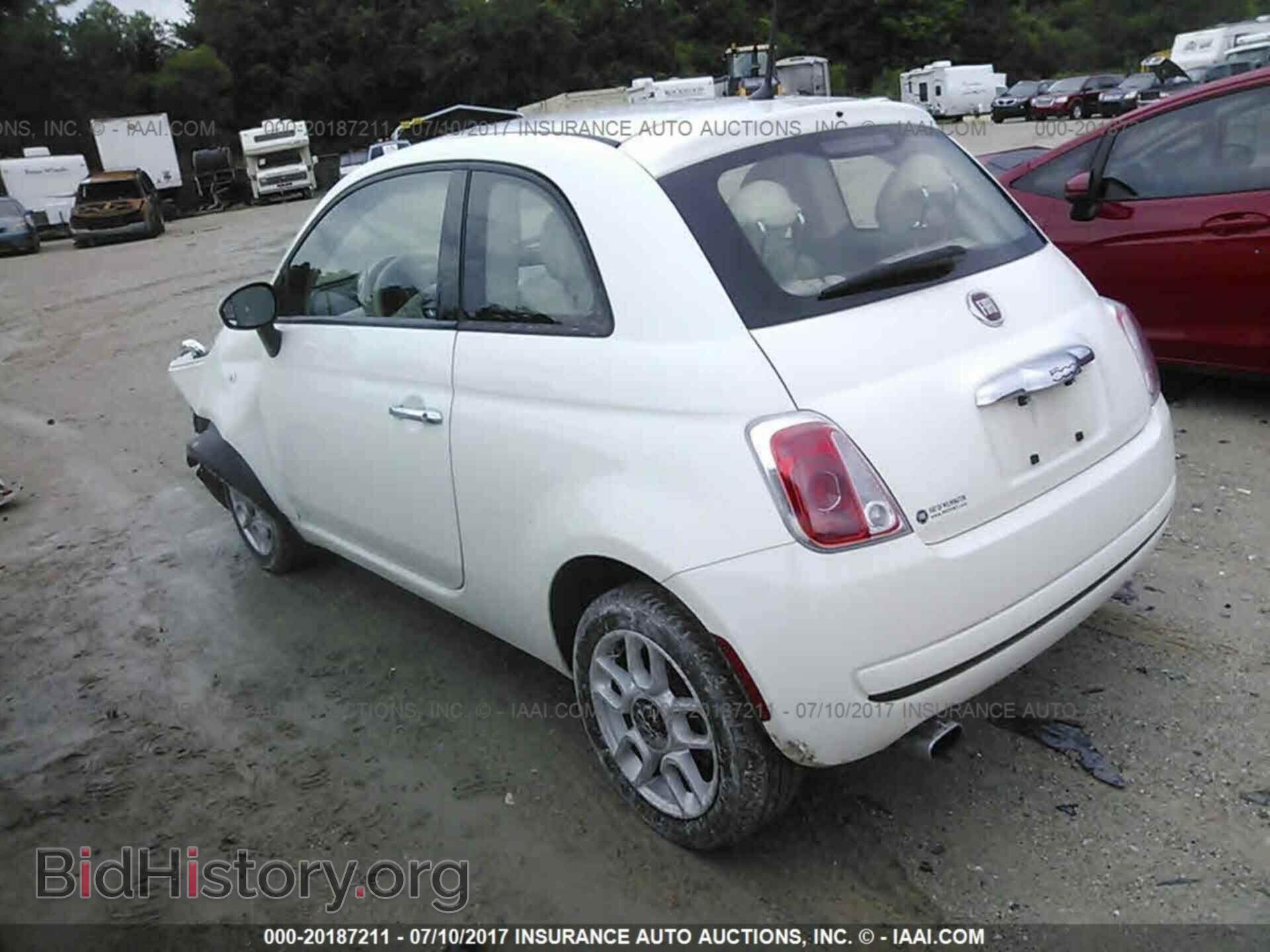 2015 Fiat 500 - VIN: 3C3CFFAR3FT624838 - Photo 3