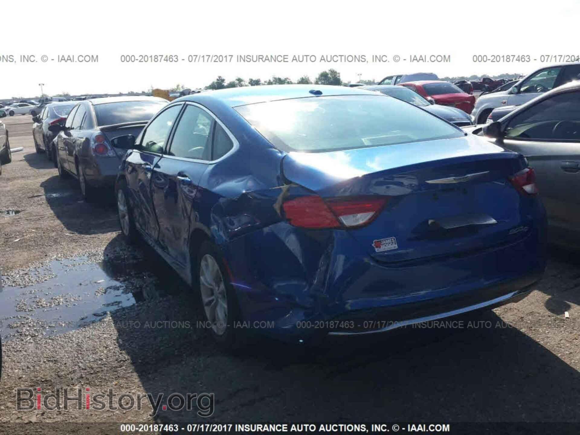 2015 Chrysler 200 - VIN: 1C3CCCCB0FN520542 - Фото 3