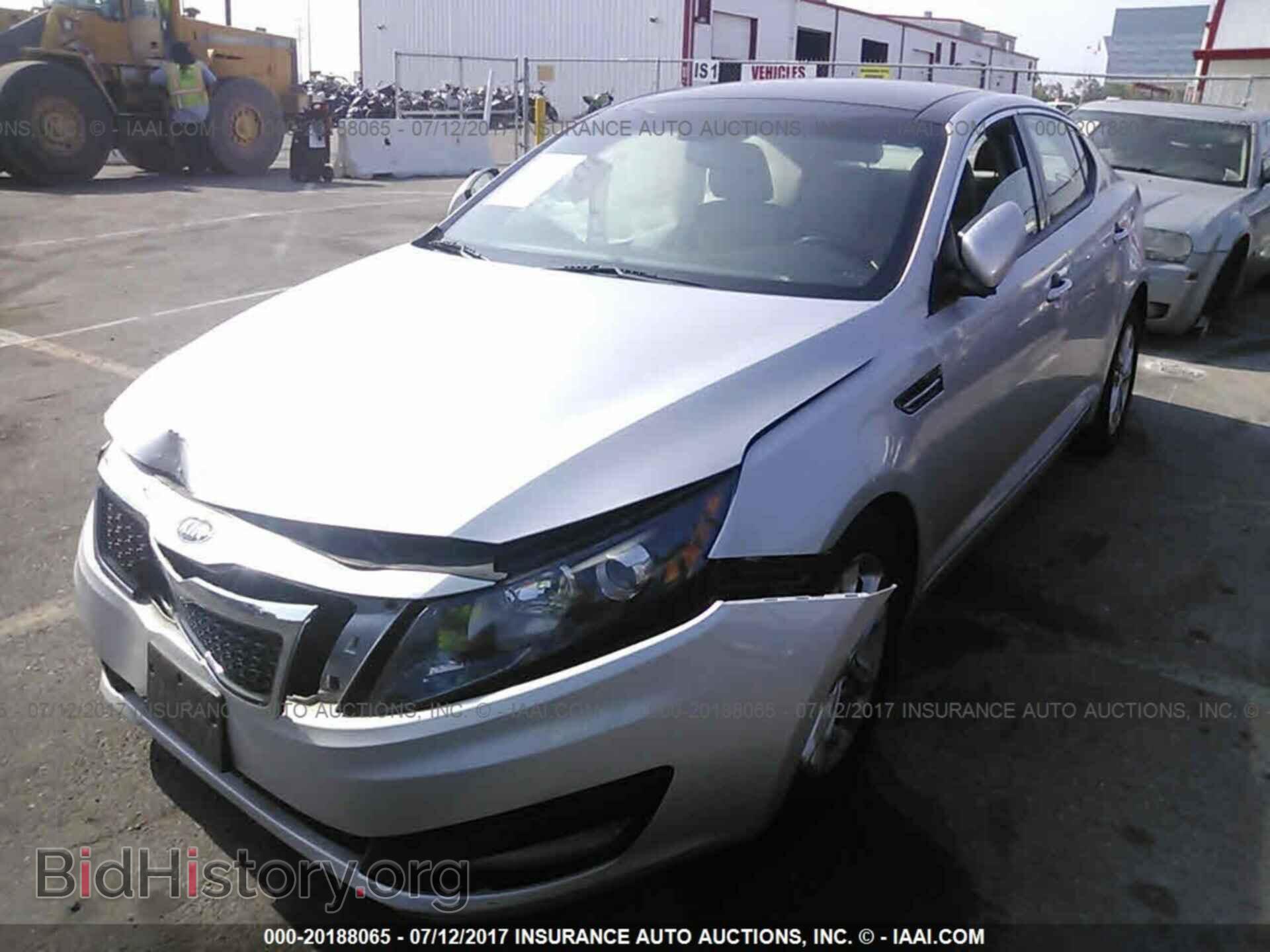 2013 Kia Optima - VIN: 5XXGN4A76DG182052 - Фото 2