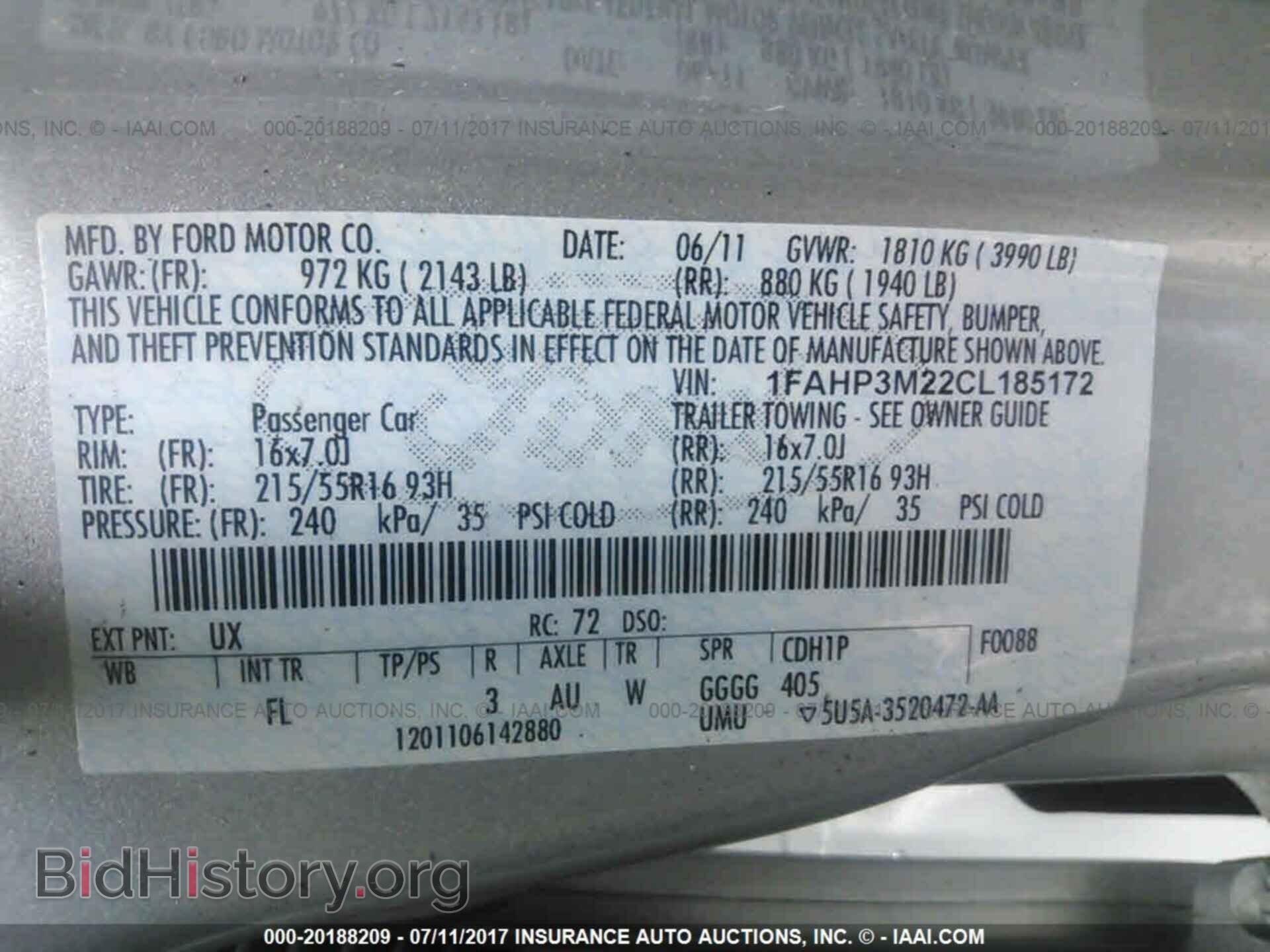 2012 Ford Focus - VIN: 1FAHP3M22CL185172 - Photo 9