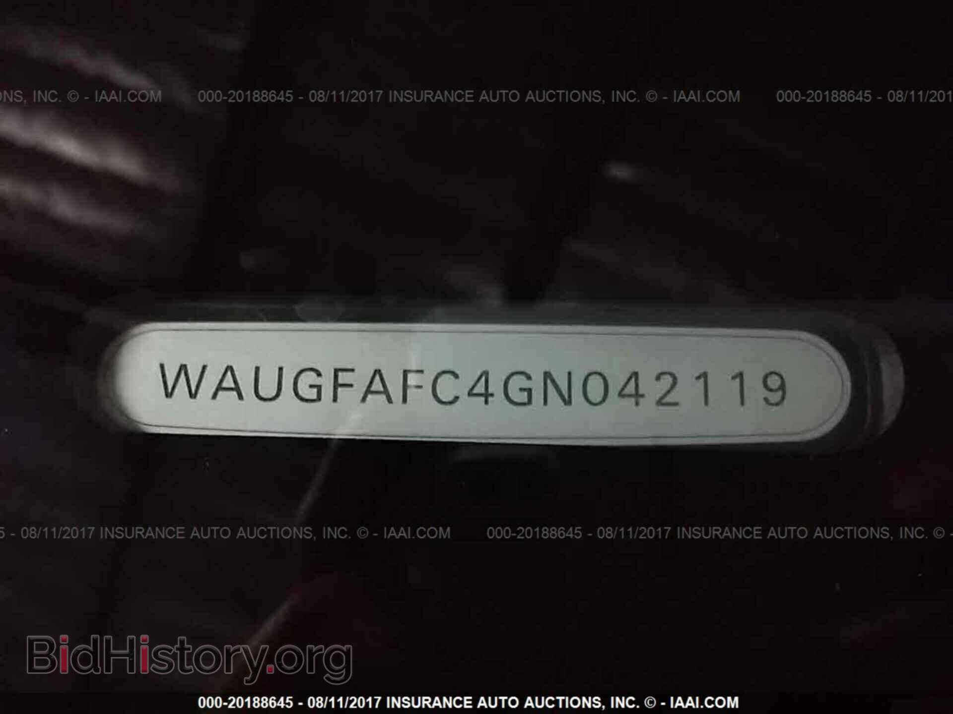 2016 Audi A6 - VIN: WAUGFAFC4GN042119 - Фото 9