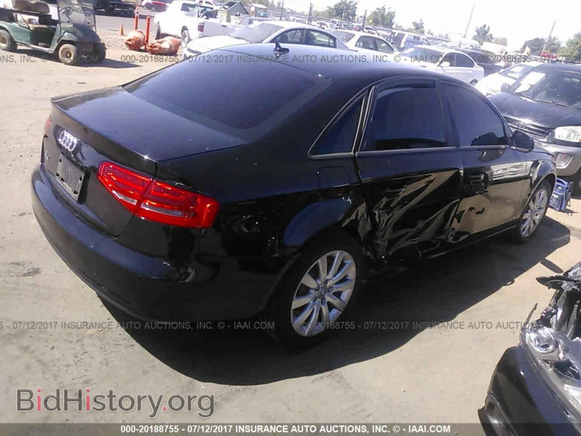 2014 Audi A4 - VIN: WAUAFAFL4EN003985 - Photo 4