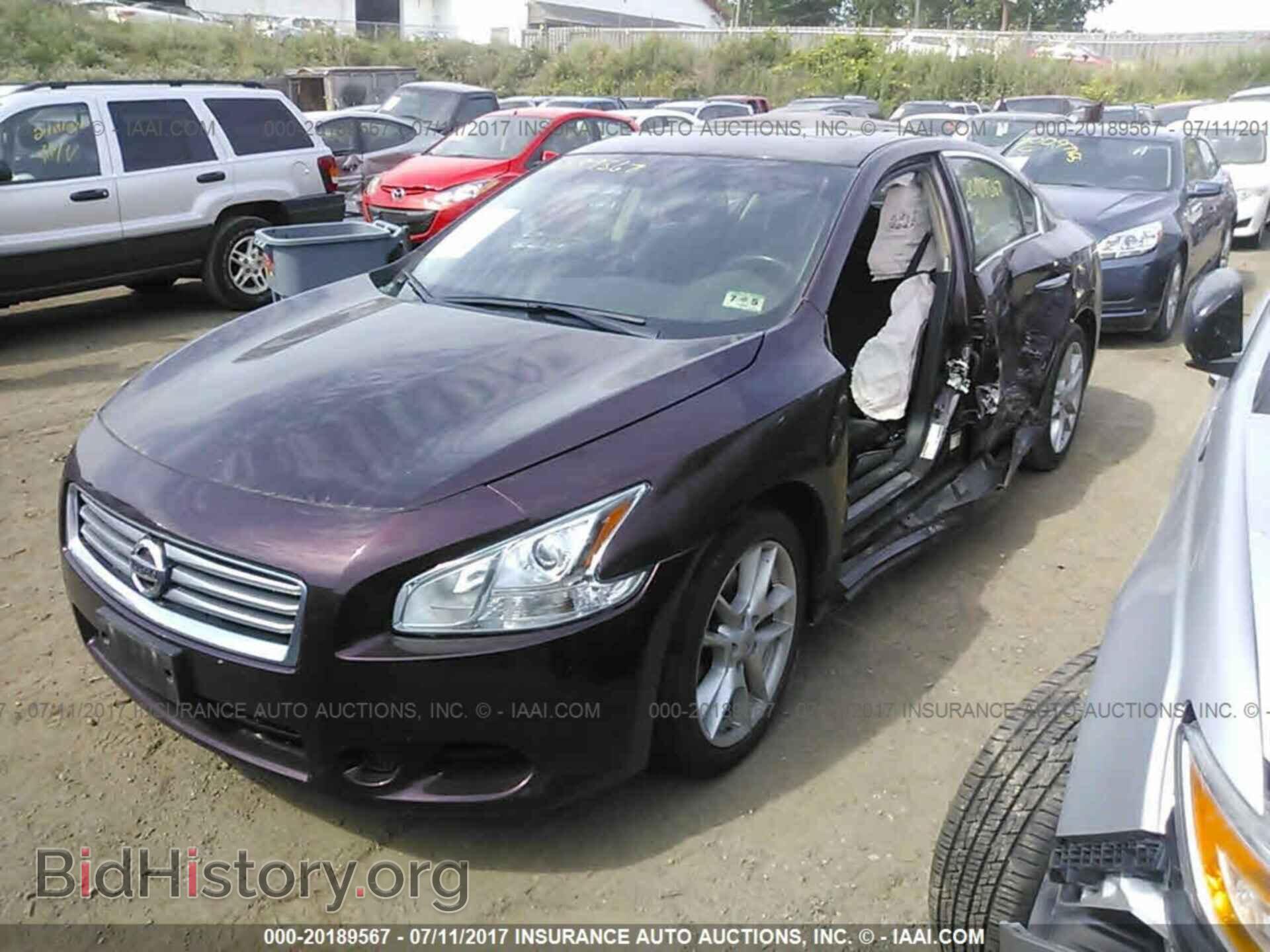 2014 Nissan Maxima - VIN: 1N4AA5AP3EC433947 - Фото 2