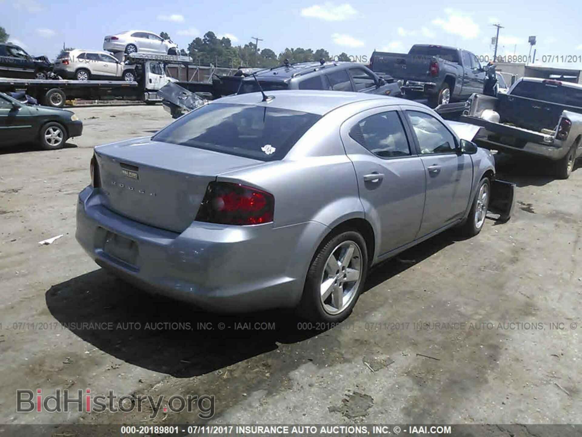 2013 Dodge Avenger - VIN: 1C3CDZAB5DN622368 - Фото 4
