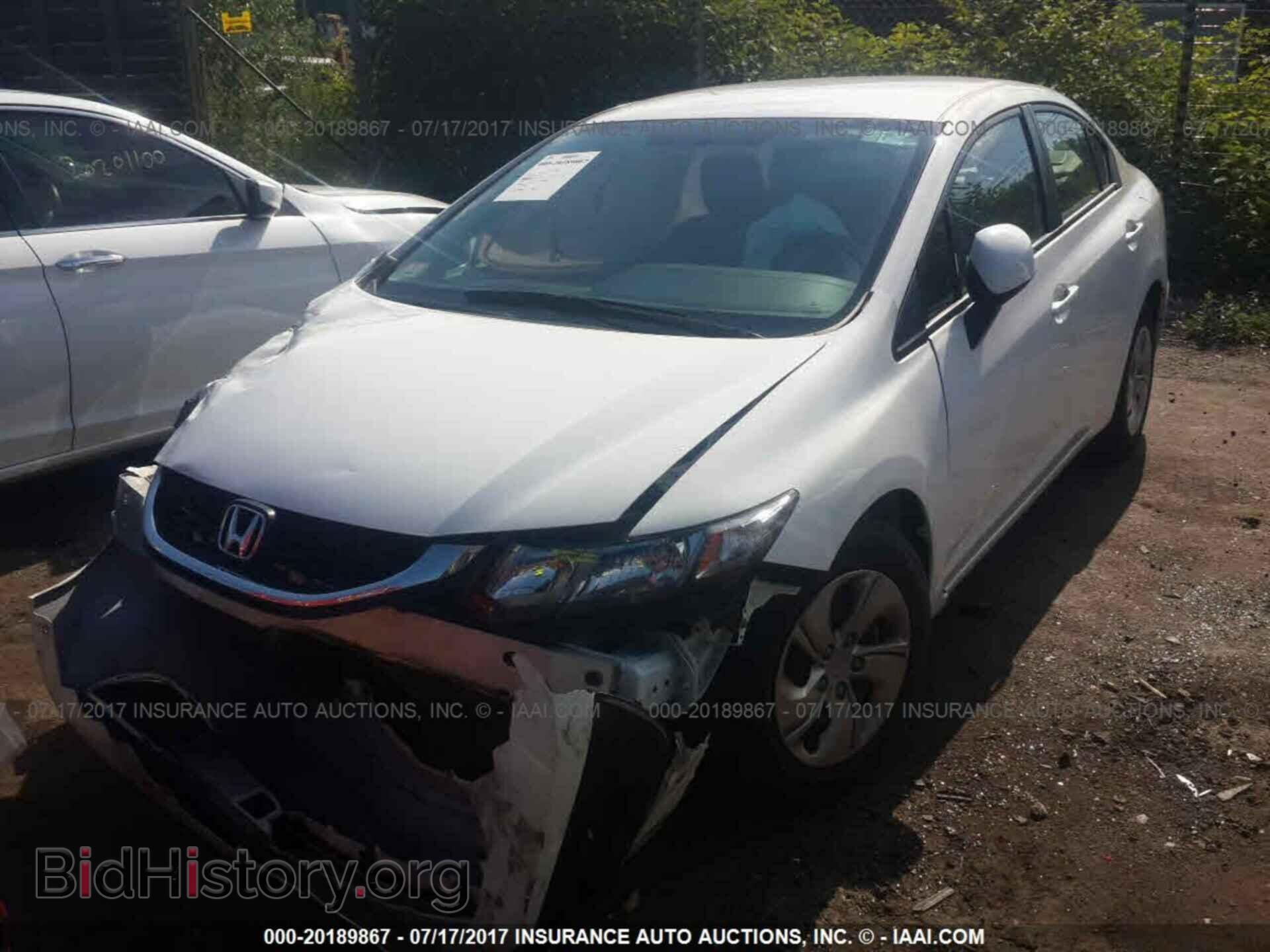 2013 Honda Civic - VIN: 2HGFB2F5XDH541918 - Photo 2