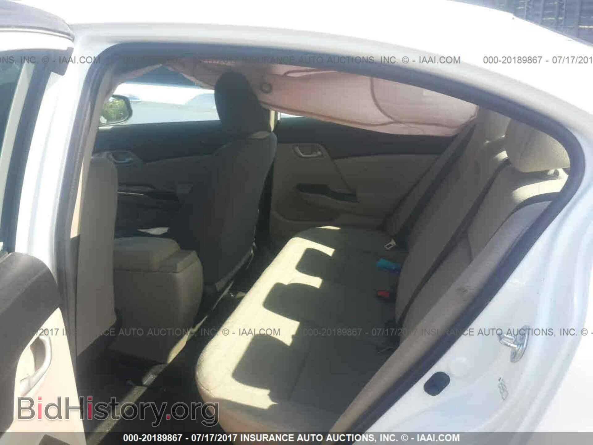 2013 Honda Civic - VIN: 2HGFB2F5XDH541918 - Photo 8