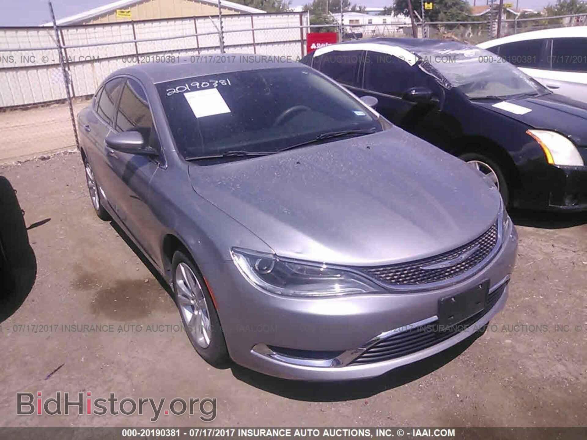 Photo 1C3CCCAB0GN169734 - Chrysler 200 2016