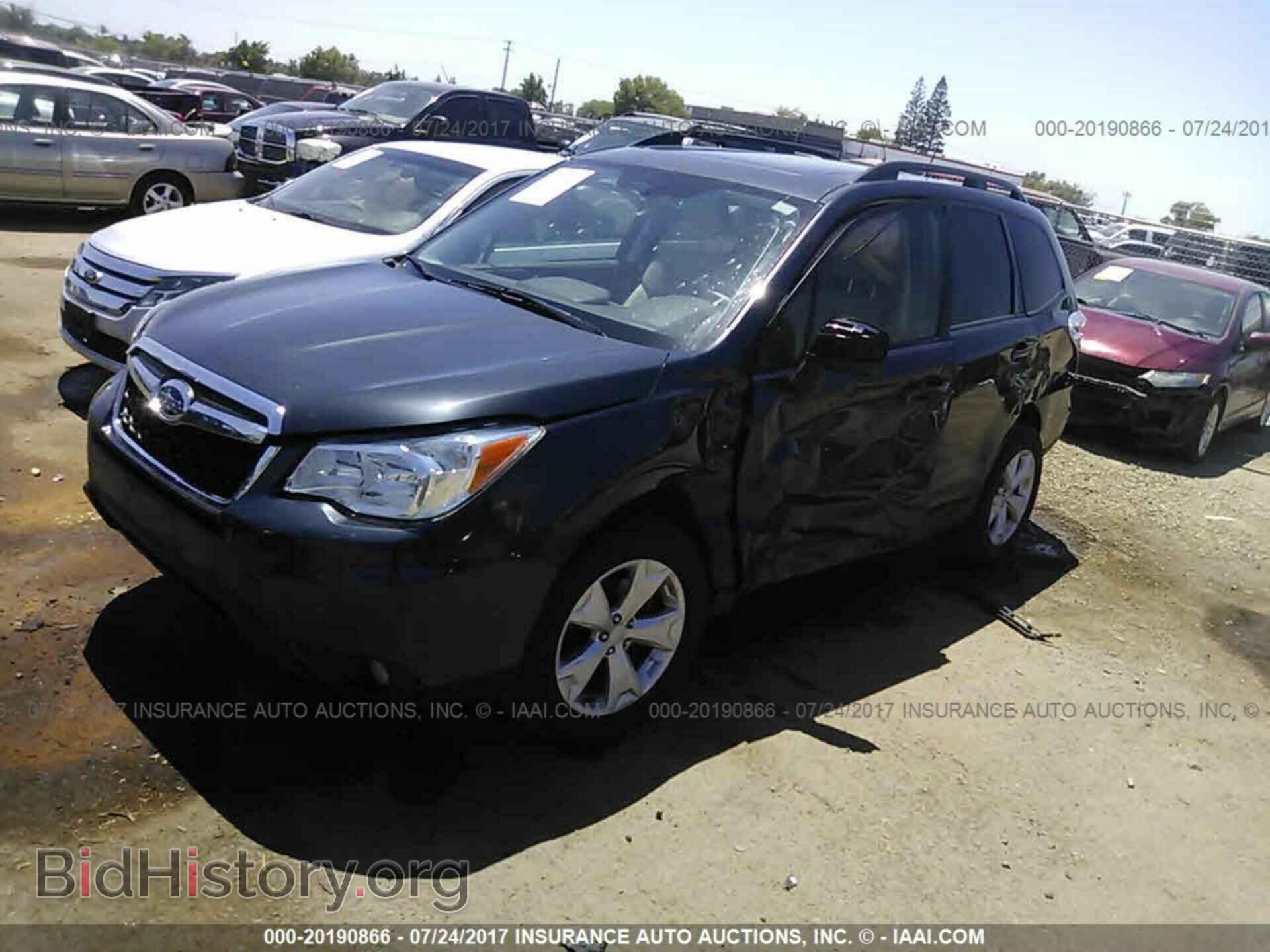 2014 Subaru Forester - VIN: JF2SJAEC2EH552012 - Фото 2
