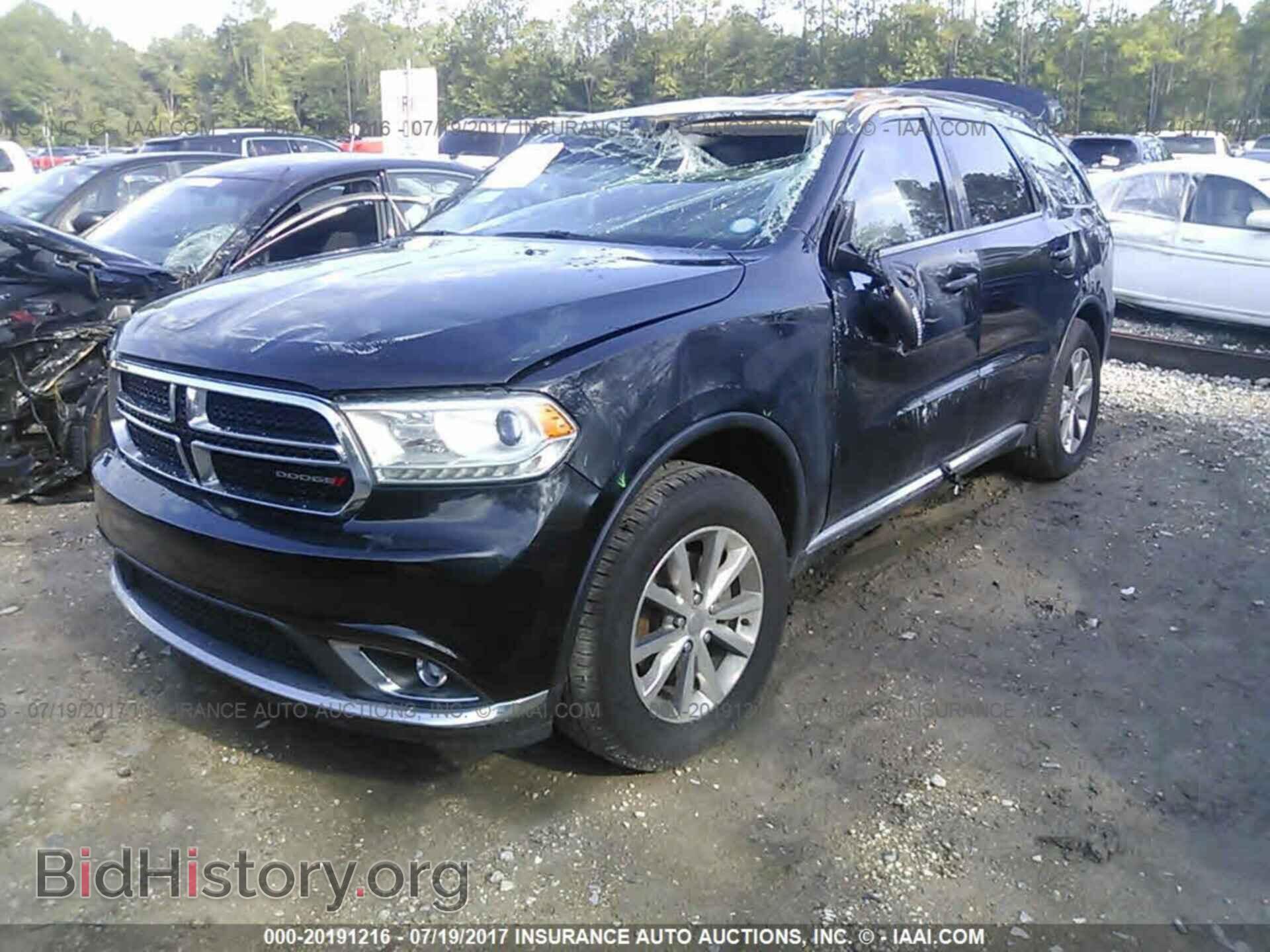 2014 Dodge Durango - VIN: 1C4RDHDG9EC494236 - Photo 2