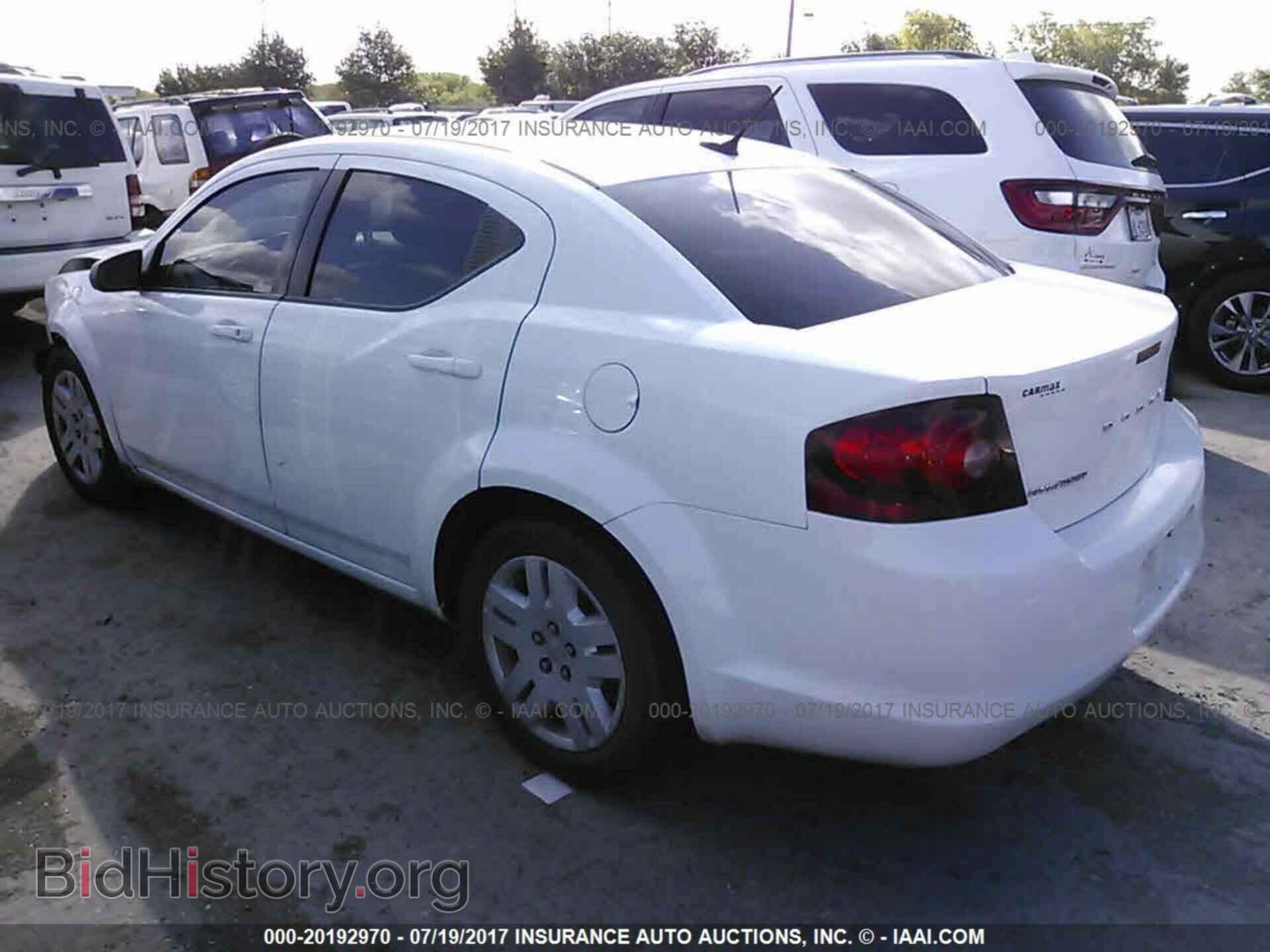 2013 Dodge Avenger - VIN: 1C3CDZAB9DN725311 - Фото 3