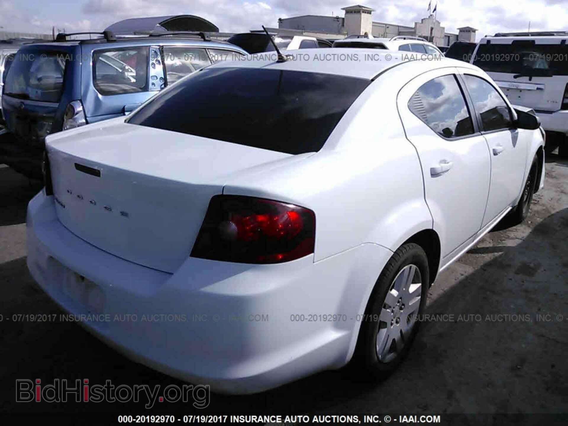 2013 Dodge Avenger - VIN: 1C3CDZAB9DN725311 - Фото 4