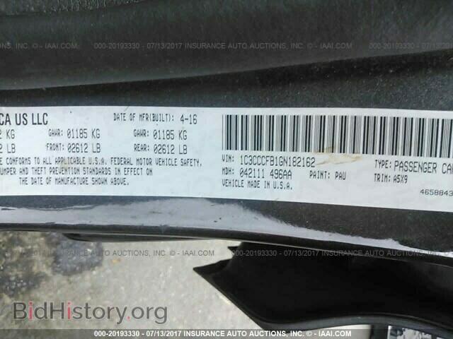 2016 Chrysler 200 - VIN: 1C3CCCFB1GN182162 - Photo 9