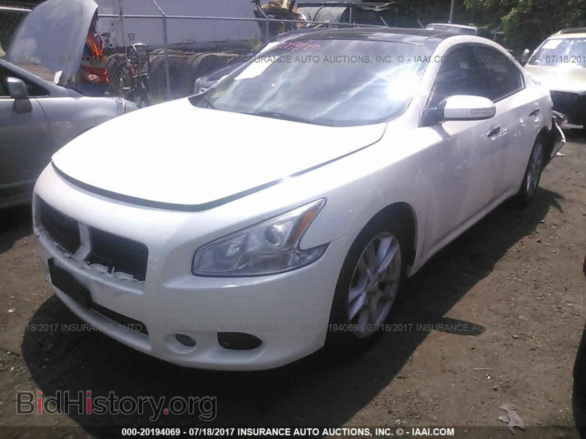 2011 Nissan Maxima - VIN: 1N4AA5AP8BC804676 - Фото 2