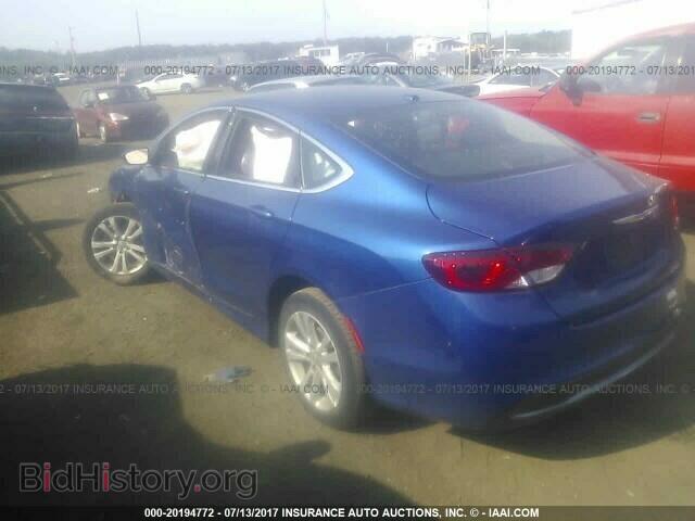 2015 Chrysler 200 - VIN: 1C3CCCAB5FN529076 - Photo 3